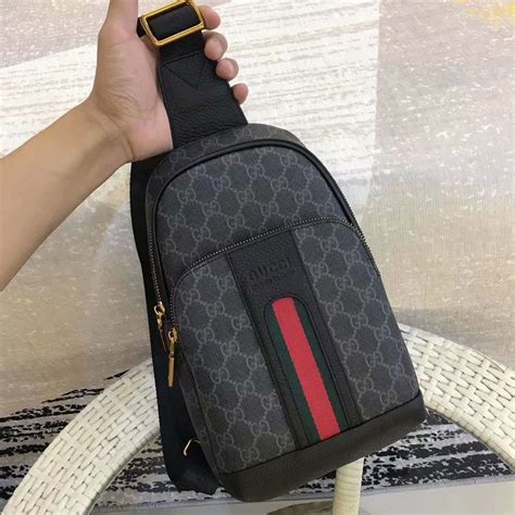 gucci sling bag small men|gucci bag men's price.